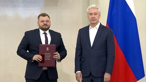 Корреспондент Первого канала Дмитрий Кулько стал лауреатом премии города Москвы в области журналистики