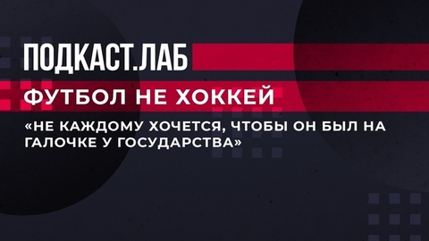 «Не каждому хочется, чтобы его проверяли, и он был на галочке у государства». Вадим Евсеев о Fan ID. Футбол не хоккей. Подкаст.Лаб. Фрагмент