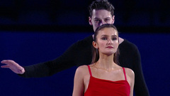 Софья Тютюнина — Андрей Багин. Показательный номер. Тинькофф Кубок Первого канала по фигурному катанию 2023