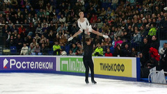 Евгения Тарасова — Владимир Морозов. Короткая программа. Тинькофф Кубок Первого канала по фигурному катанию 2023