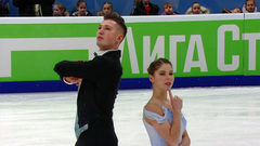 Анастасия Мишина — Александр Галлямов. Короткая программа. Тинькофф Кубок Первого канала по фигурному катанию 2023