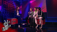 Мария Братчикова, Андрей Аванесов и Иван Рогунов перед Поединками