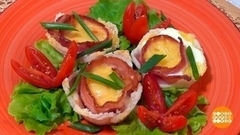 Яичница в хлебной корзинке. Доброе утро. Фрагмент