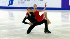 Анна Румак — Глеб Гончаров. Ритм-танец. Первенство России по фигурному катанию среди юниоров 2023