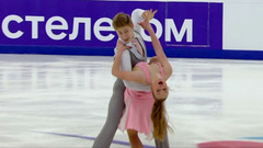 София Алексова — Илья Владимиров. Ритм-танец. Первенство России по фигурному катанию среди юниоров 2023