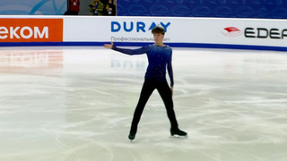 Михаил Полянский. Произвольная программа. Первенство России по фигурному катанию среди юниоров 2023