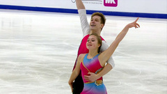 Мария Дыбкова — Алексей Хвалько. Короткая программа. Первенство России по фигурному катанию среди юниоров 2023