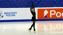 Софья Титова. Произвольная программа. Первенство России по фигурному катанию среди юниоров 2023