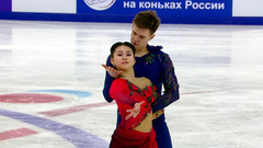 Майя Шегай — Игорь Шамшуров. Произвольная программа. Первенство России по фигурному катанию среди юниоров 2023