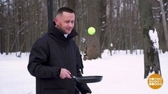 Максим Колпащиков. Масленичный теннис. Доброе утро. Суббота. Фрагмент