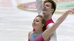 Мария Дыбкова — Алексей Хвалько. Короткая программа. Финал Гран-при России по фигурному катанию 2022/23