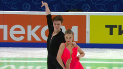 Василиса Кагановская — Валерий Ангелопол. Ритм-танец. Финал Гран-при России по фигурному катанию 2022/23