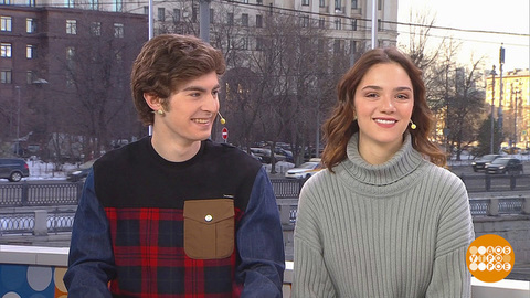 Евгения Медведева и Марк Кондратюк готовятся к турниру «Русский вызов». Доброе утро. Фрагмент