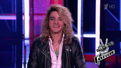 Дарэл Альфонсо перед Слепыми прослушиваниями