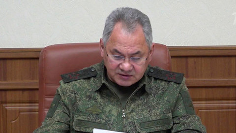 Сергей Шойгу заслушал доклады по текущей обстановке в зоне спецоперации