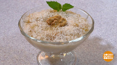 Легкий десерт из бананов и груши. Доброе утро. Фрагмент