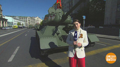 Прямое включение. Москва: Тверская. Праздничный канал. Фрагмент