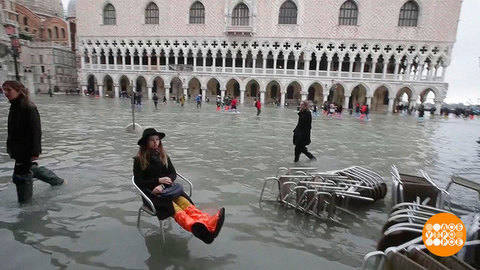 «Большая вода» в Венеции. Доброе утро. Фрагмент