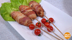 Сочное «эскимо» из куриной грудки. Доброе утро. Фрагмент
