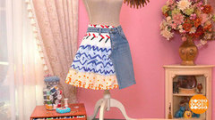 Юбка из джинсовых шорт. Доброе утро. Суббота. Фрагмент