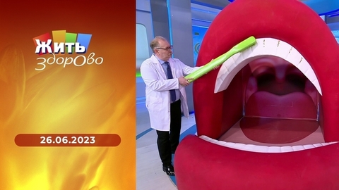 Три опасности для глаз в отпуске; холодный чай; всем смертям назло — рак шейки матки; день рождения зубной щетки. Жить здорово!