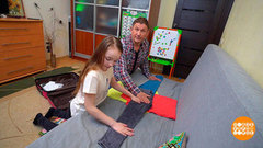 Дмитрий Талабуев пакует чемодан. Доброе утро. Фрагмент