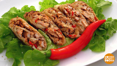 Хрустящие роллы с курицей. Доброе утро. Фрагмент