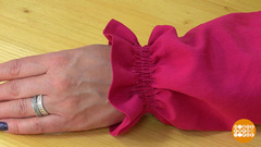 Делаем манжет на резинке. Доброе утро. Фрагмент