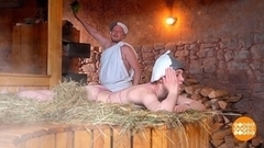 Баня в жару. Доброе утро. Фрагмент