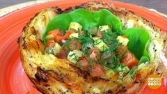 Овощное рагу в чаше из теста. Доброе утро. Фрагмент