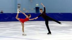 Анастасия Егорова — Родион Маринский. Короткая программа. Пары. Контрольные прокаты сборной России по фигурному катанию среди юниоров 2023/24