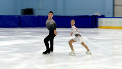 Вероника Меренкова — Даниль Галимов. Произвольная программа. Пары. Контрольные прокаты сборной России по фигурному катанию среди юниоров 2023/24