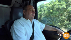 Крепче за баранку держись, дальнобойщик! Доброе утро. Суббота. Фрагмент