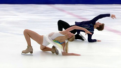 Анна Румак — Глеб Гончаров. Произвольный танец. Контрольные прокаты сборной России по фигурному катанию среди юниоров 2023/24