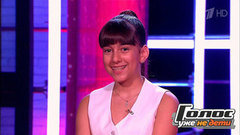 Ева Медведь перед Слепыми прослушиваниями