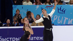 Елизавета Осокина — Артем Грицаенко. Короткая программа. Контрольные прокаты сборной России по фигурному катанию 2023