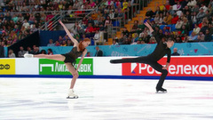 Елизавета Осокина — Артем Грицаенко. Произвольная программа. Контрольные прокаты сборной России по фигурному катанию 2023
