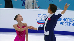 Ясмина Кадырова — Валерий Колесов. Произвольная программа. Контрольные прокаты сборной России по фигурному катанию 2023