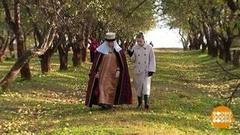 По осеннему Коломенскому с боярыней Екатериной. Доброе утро. Фрагмент