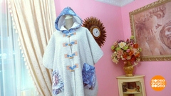 Теплое пончо для холодной осени. Доброе утро. Суббота. Фрагмент