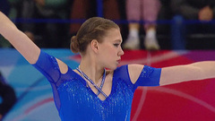 Анастасия Молчанова. Произвольная программа. Уфа. Гран-при России по фигурному катанию 2023