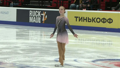 Алиса Двоеглазова. Короткая программа. Омск. Гран-при России по фигурному катанию 2023