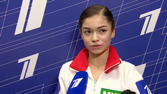 «Зрители просто вау». Аделия Петросян о произвольной программе. Омск. Гран-при России по фигурному катанию 2023