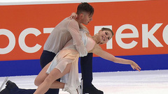 Анастасия Мишина — Александр Галлямов. Произвольная программа. Омск. Гран-при России по фигурному катанию 2023