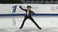 Эдуард Карартынян. Короткая программа. Красноярск. Гран-при России по фигурному катанию 2023