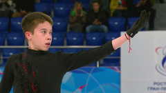 Кирилл Сарновский. Короткая программа. Красноярск. Гран-при России по фигурному катанию 2023