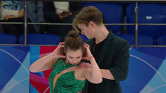 Екатерина Храбрых — Мирон Суслов. Ритм-танец. Красноярск. Гран-при России по фигурному катанию 2023