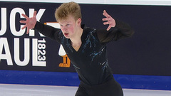 Арсений Димитриев. Произвольная программа. Красноярск. Гран-при России по фигурному катанию 2023