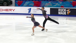 Виктория Васильева — Роман Запорожец. Произвольная программа. Красноярск. Гран-при России по фигурному катанию 2023