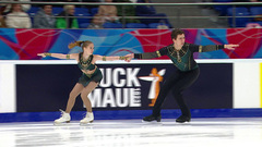 Таисия Собинина — Денис Ходыкин. Произвольная программа. Красноярск. Гран-при России по фигурному катанию 2023